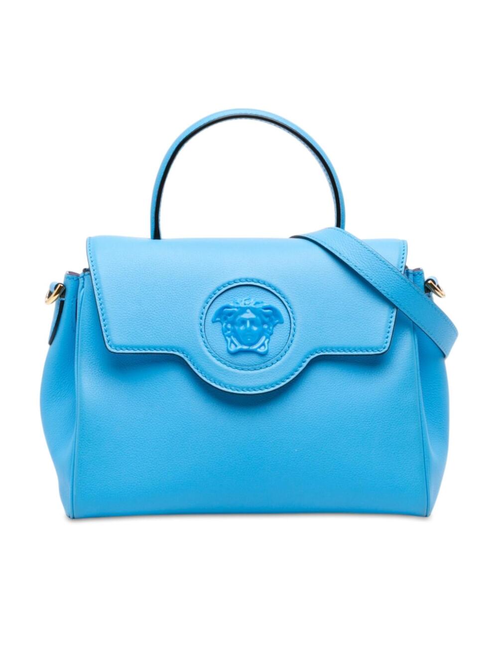 Versace Leather La Medusa Top Handle #361694V57B